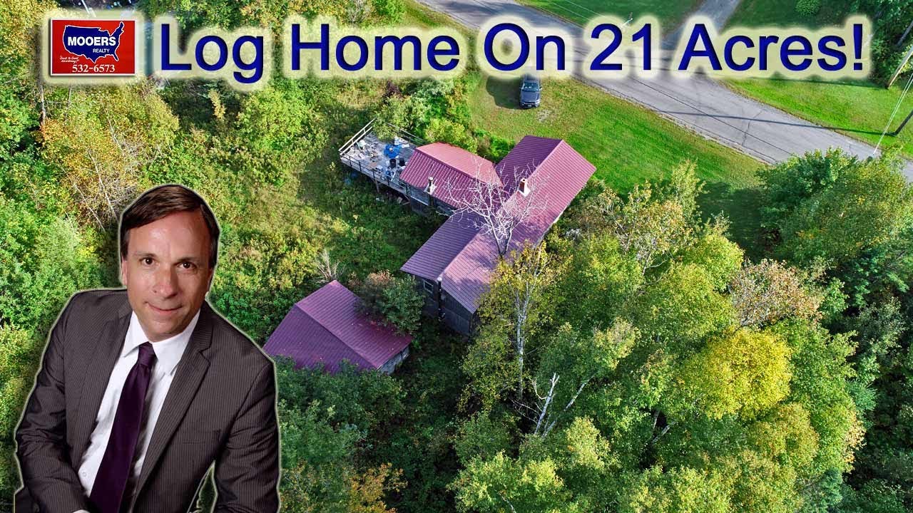 Land Log Home Maine Real Estate