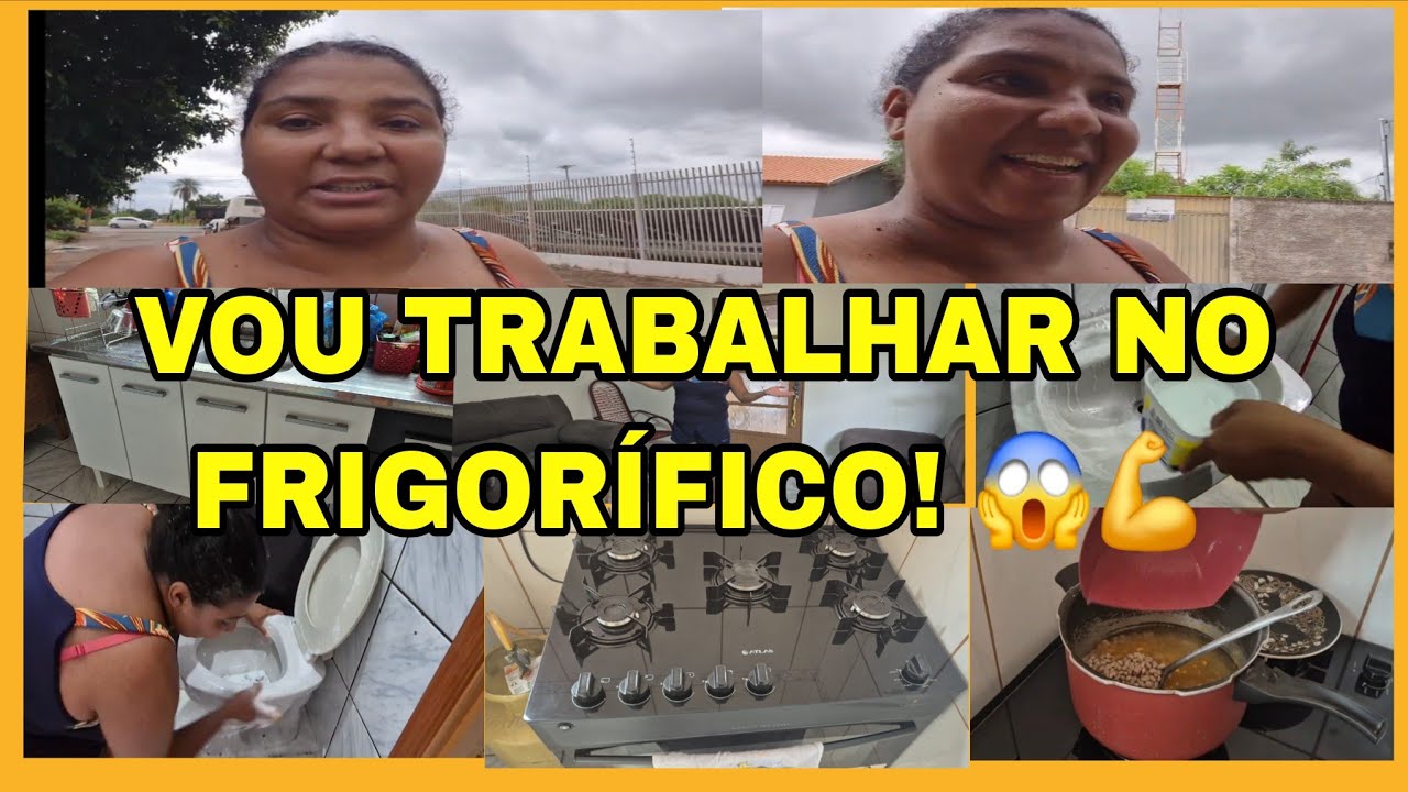 Começando Uma Nova Fase! Rotina da Manhã + Vou Trabalhar no Frigorífico 💼✨Dona de Casa,Trabalhadora