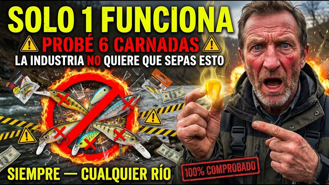 Probé 6 Carnadas para Carpa — Solo Esta Funcionó Siempre en Cualquier Río