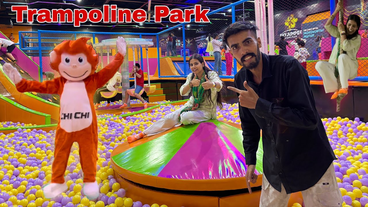 Jammu Trampoline Park | Biggest Trampoline Park | Skyjumper Trampoline Park | Yogesh 01