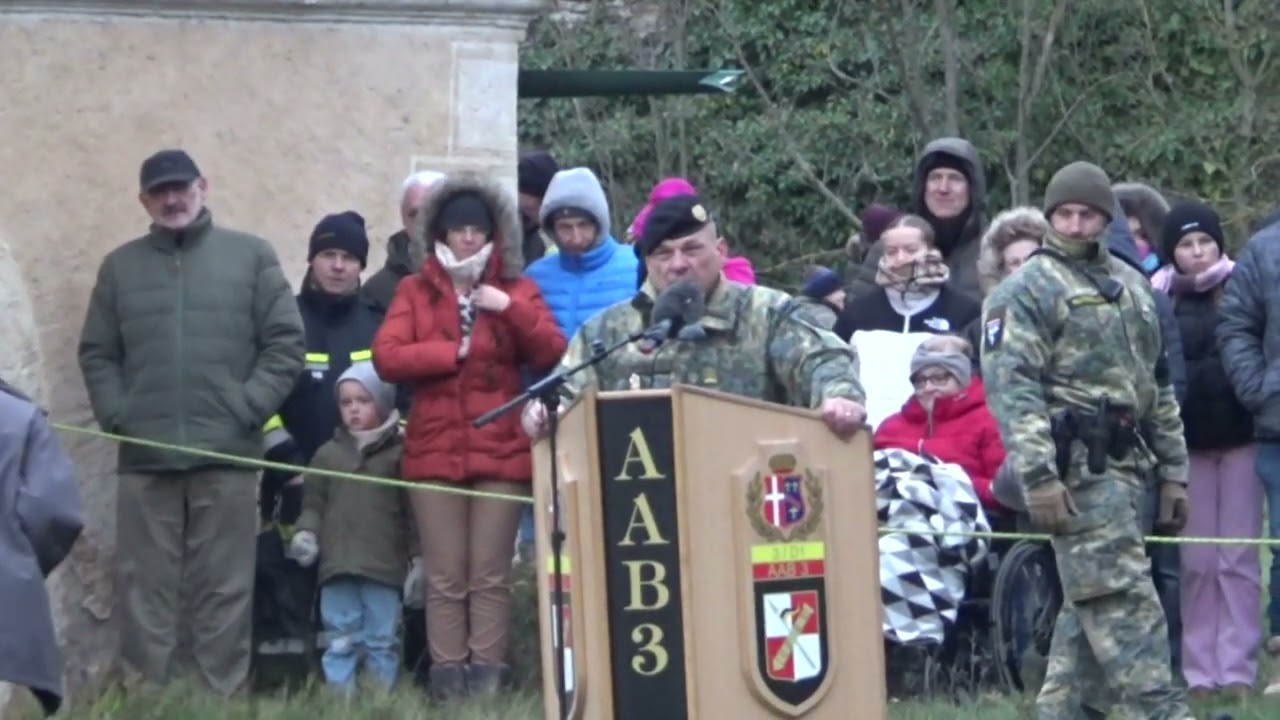 Feierliche Angelobung AAB 3 Mistelbach in Schrattental 29.11.2024