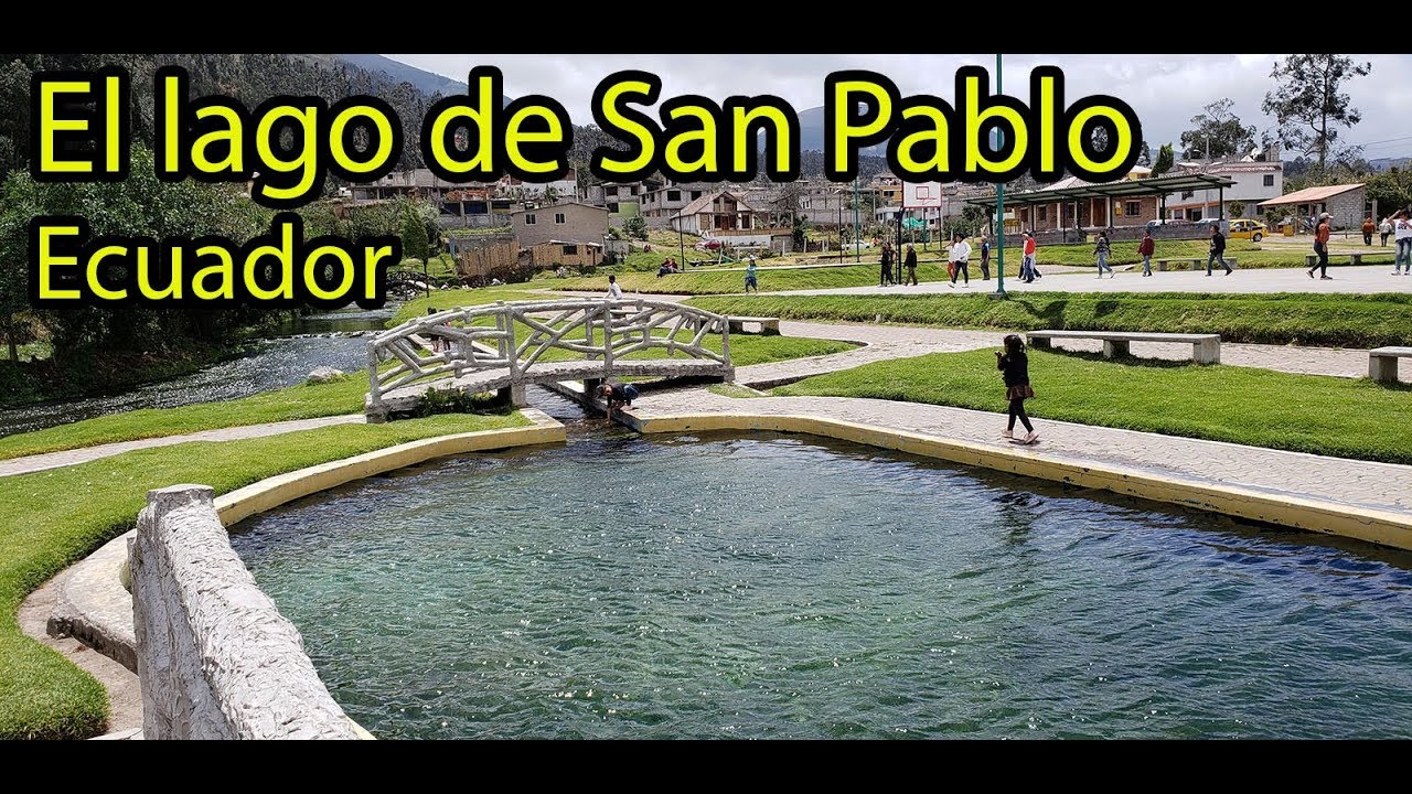 Lago san Pablo Ecuador. Imbabura . Albert Oleaga. Ecuador