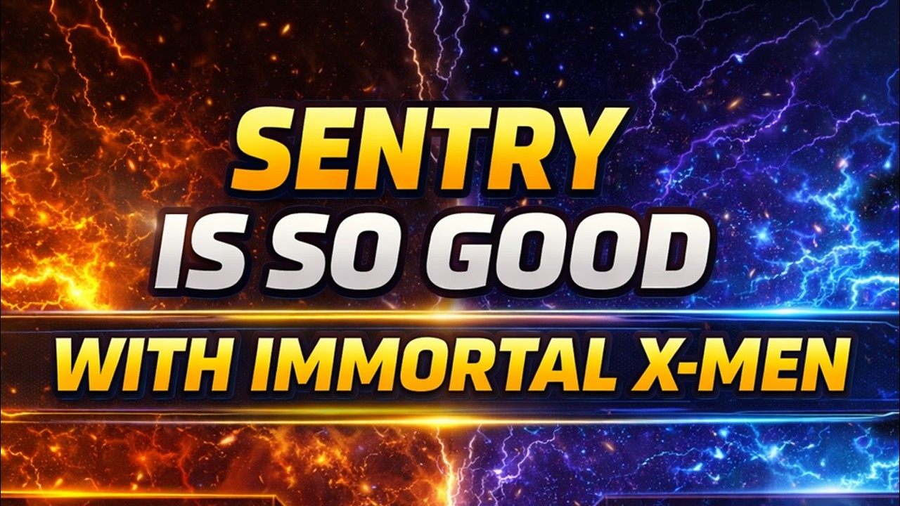 SENTRY IS SO GOOD WITH IMMORTALS - MARVEL Strike Force - MSF