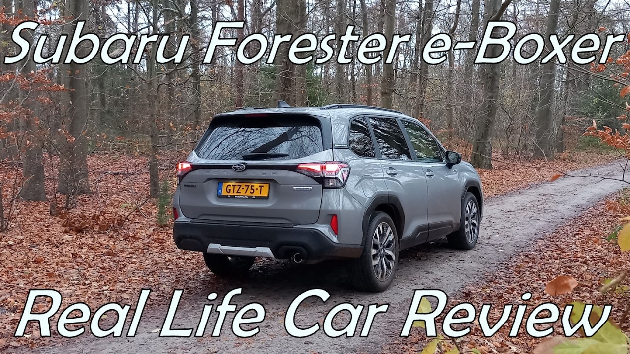 Real Life Car Review - Test -Subaru Forester e-Boxer - Underpowered on paper only.