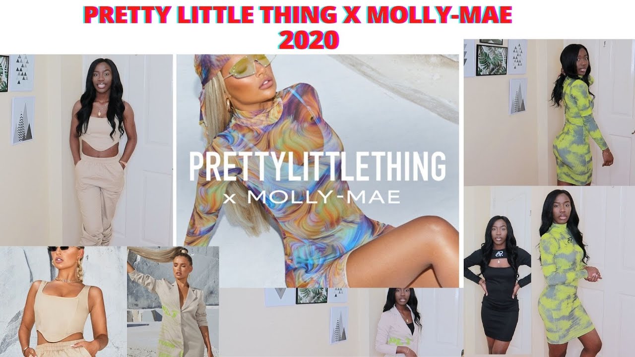 NEW IN PRETTY LITTLE THING TRY ON HAUL 2020 | PLT X MOLLY-MAE | Call Me B | #pltxmolly-mae #haul