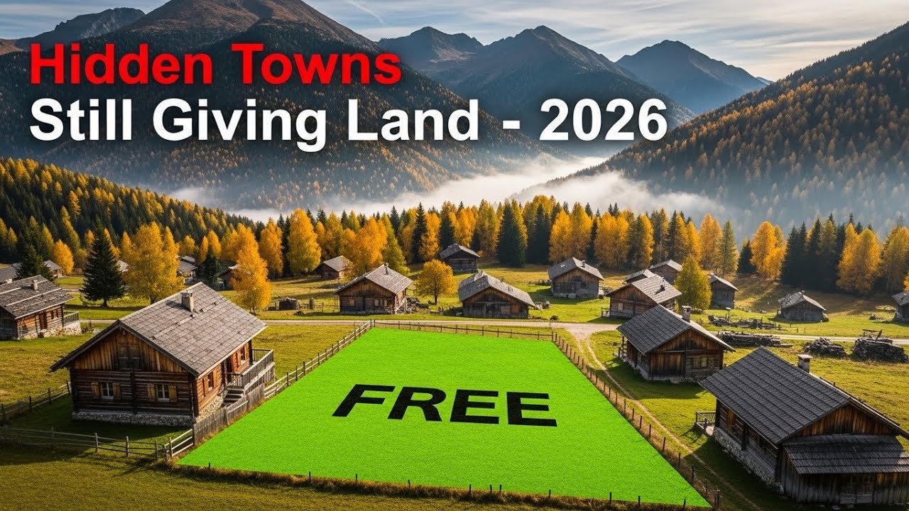 10 U.S. Towns Offering Free or Dirt-Cheap Land Right Now (2026)