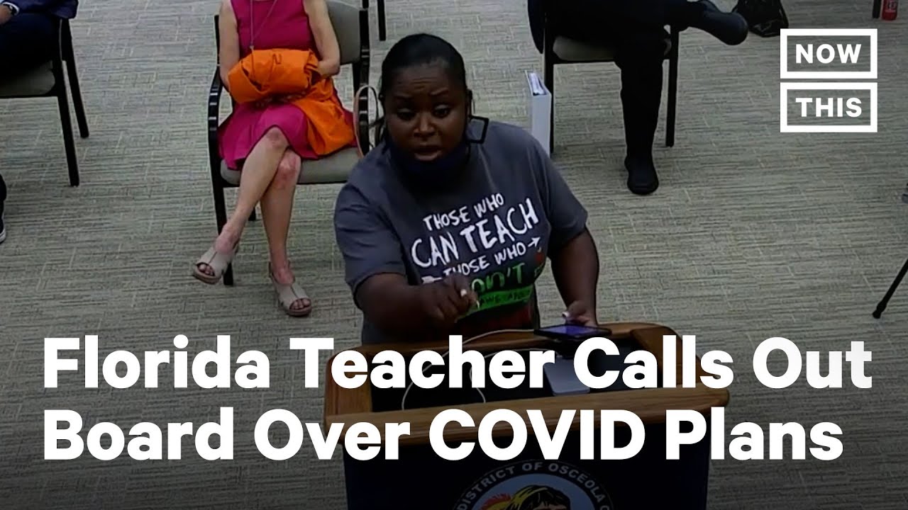 Teacher Challenges School Board on Reopening Plans | NowThis