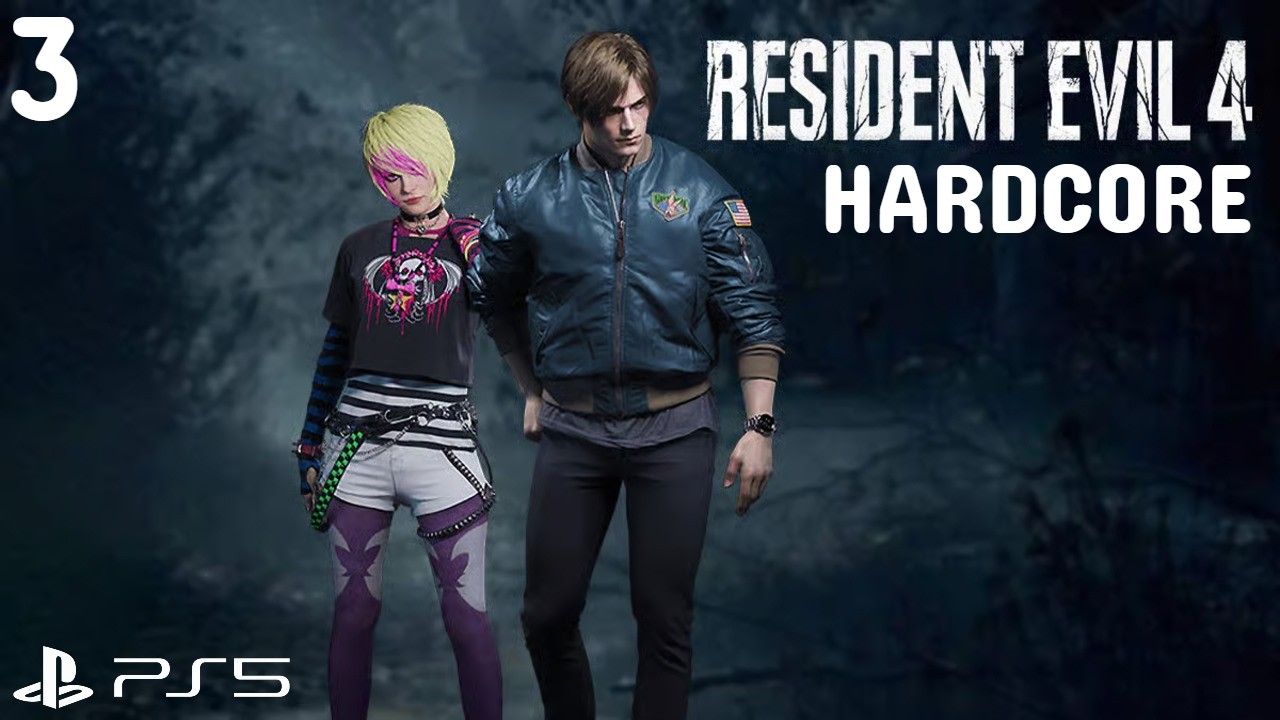 RESIDENT EVIL 4 / REMAKE / PS5 / Сложность Хардкор / Прохождение #3