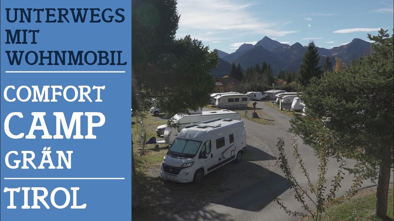 Comfort Camp Grän | Tannheimer Tal/Tirol | Unterwegs mit Wohnmobil und Hund | Österreich
