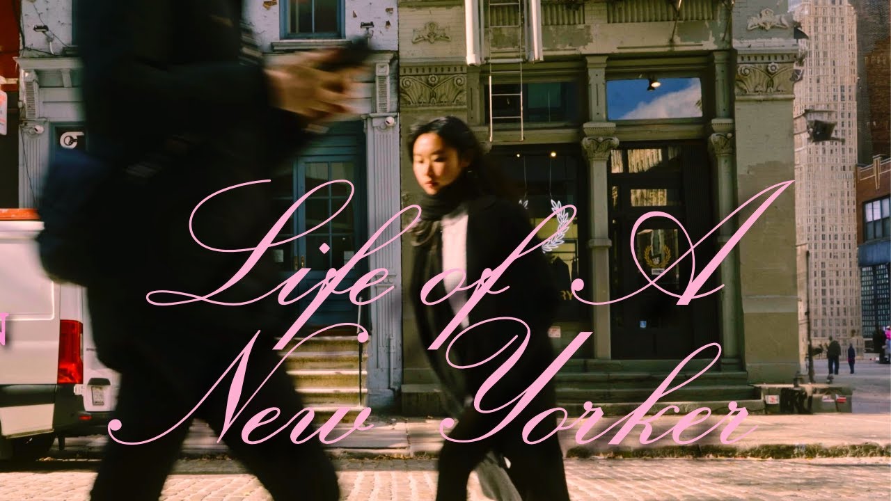 I Edited My New York Vlog Like A 2000's Rom Com ✨ Cinematic Sony A7iii Vlog