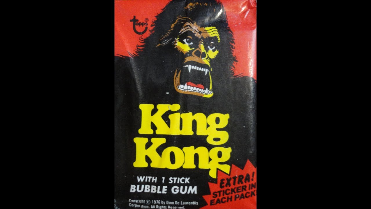 What's Inside - King Kong Trading Cards (1976, Topps)
