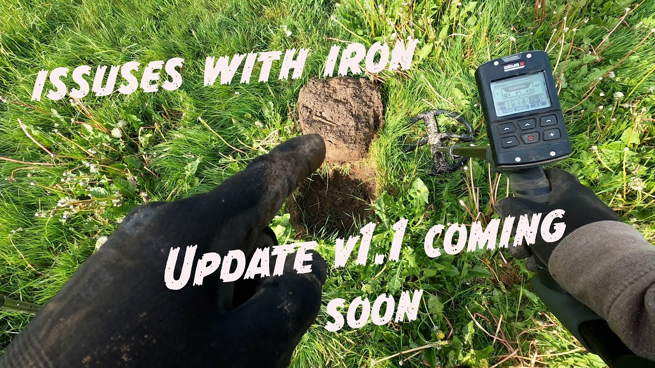 Iron problem with the XP Deus 2 1.0 update XP are working on it
