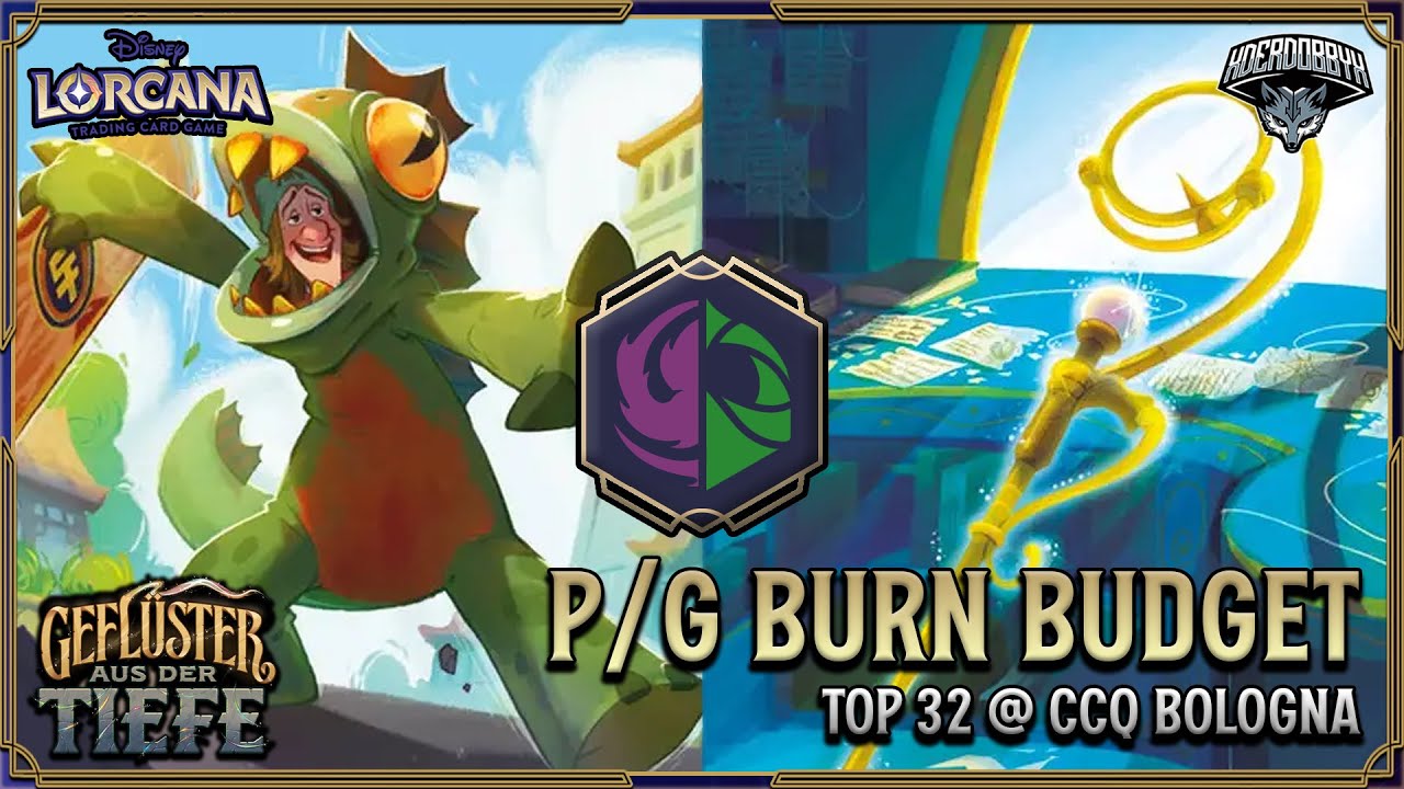 Mit einem 15€ Deck in die Top32 bei einer CCQ? Es ist möglich! | Disney Lorcana Deck Guide