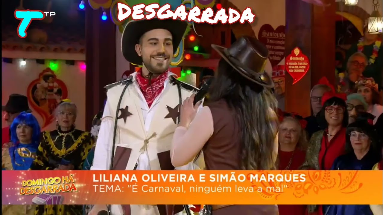 🍀Desgarrada 😂Liliana Oliveira e Simão Marques 🍀
