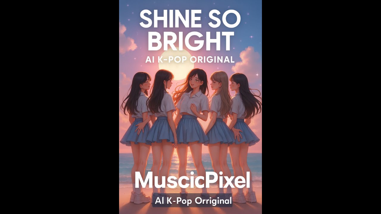 Shine So Bright ✨ | AI K-POP Original Song (by MusicPixel)
