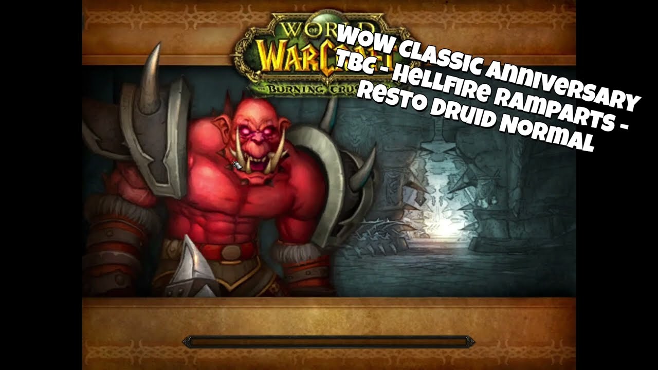 WoW Classic Anniversary TBC - Hellfire Ramparts - Resto Druid