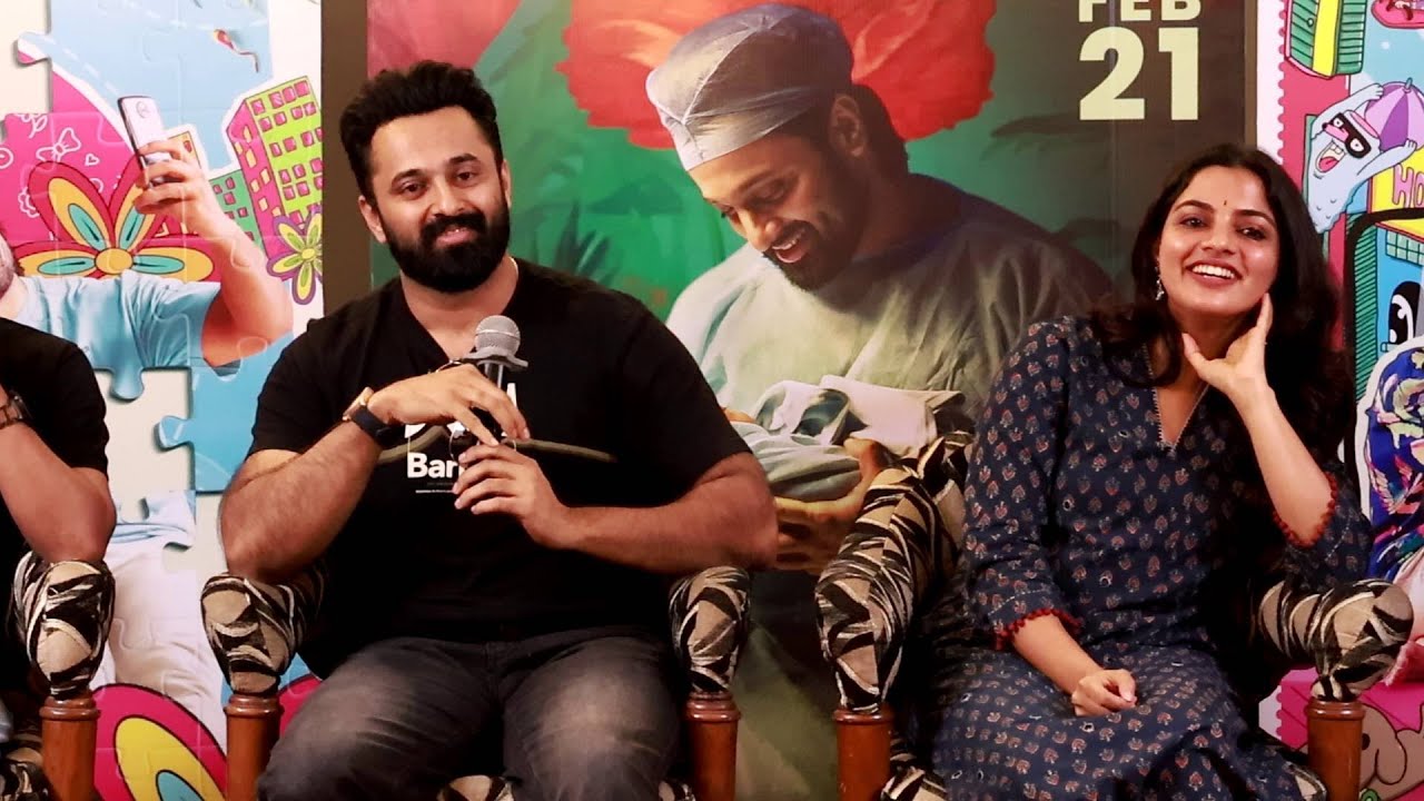 താരങ്ങളുടെ പ്രതിഫലം വിഷയത്തിൽ നിഖിലയും ഉണ്ണി മുകുന്ദനും | Get Set Baby Press Meet Full Video