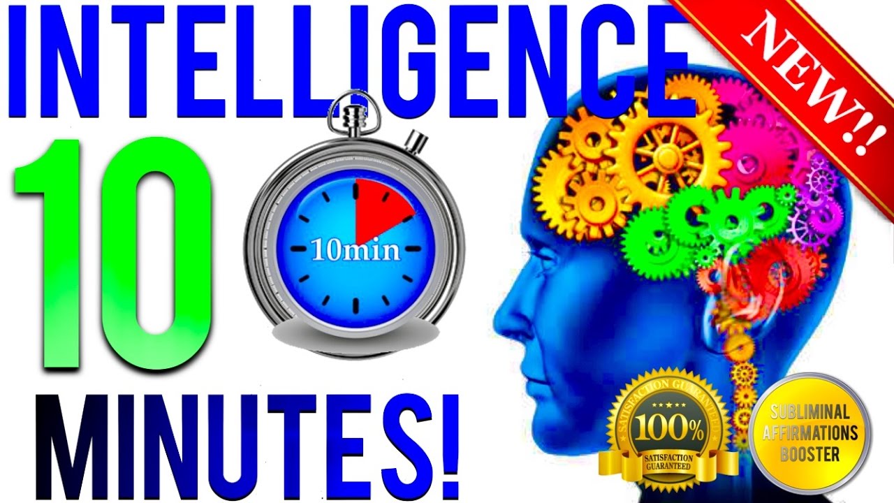 🎧GET EXTREME INTELLIGENCE IN 10 MINUTES! SUBLIMINAL AFFIRMATIONS BOOSTER! REAL RESULTS DAILY!