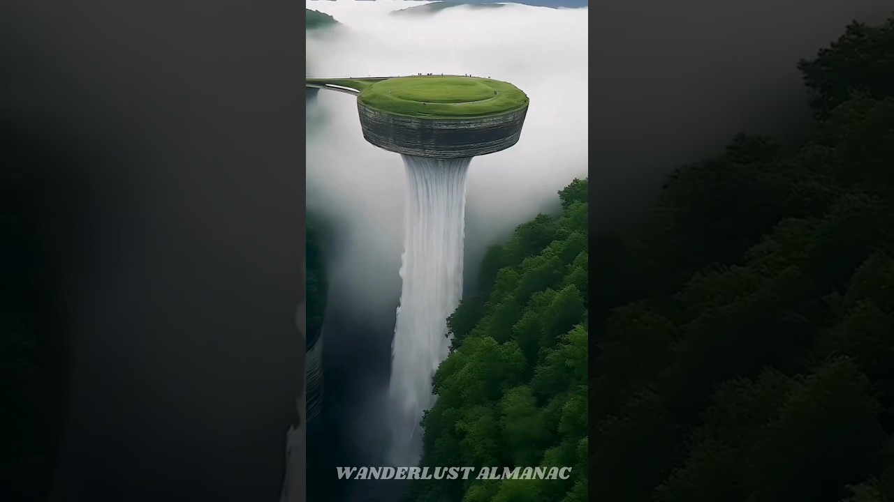 Top 3 Most Unreal Waterfalls In The World 🌍😱🔥 #shorts #youtubeshorts #viralshorts #top
