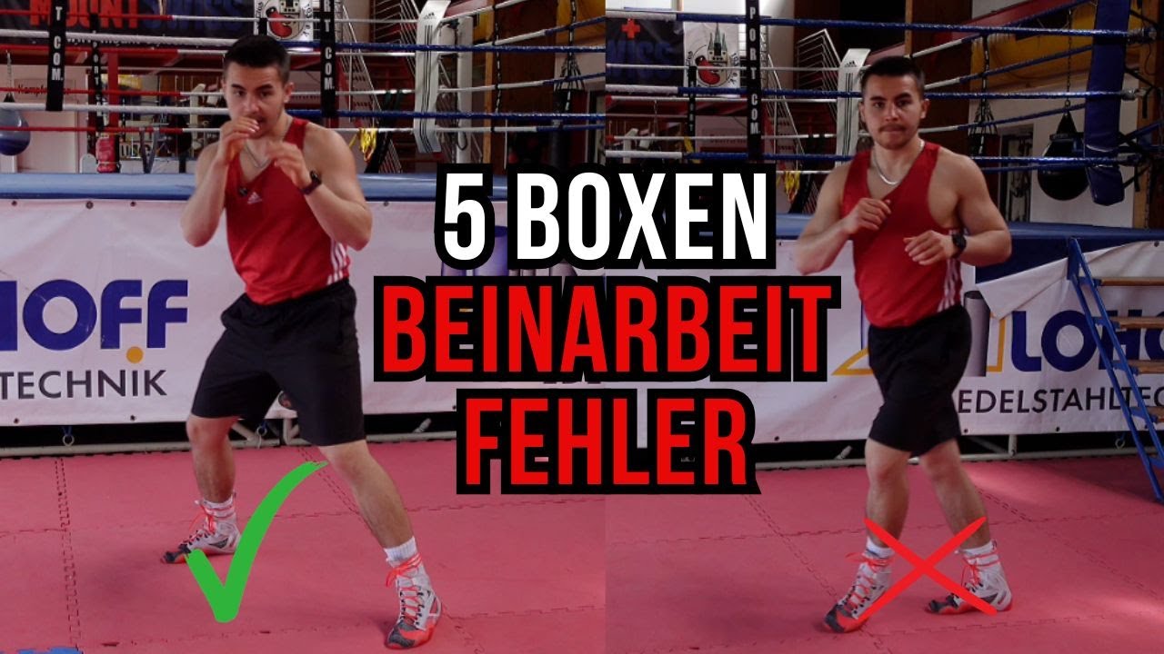 Vermeid diese 5 Fehler in deiner Beinarbeit!