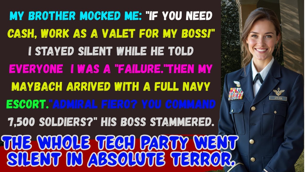 My Tech Millionaire Brother Told His Boss I Was The 