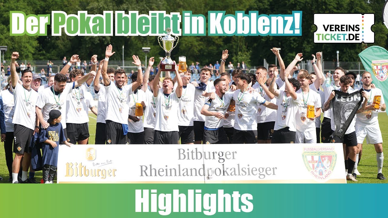 Der Pokal bleibt in Koblenz: TuS Koblenz - SG Schneifel