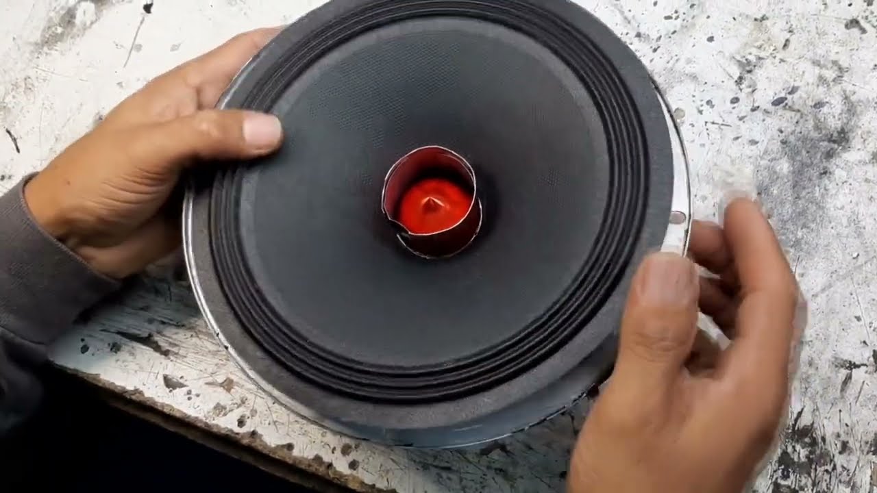 cambio de cono sd18 8 pulgadas
