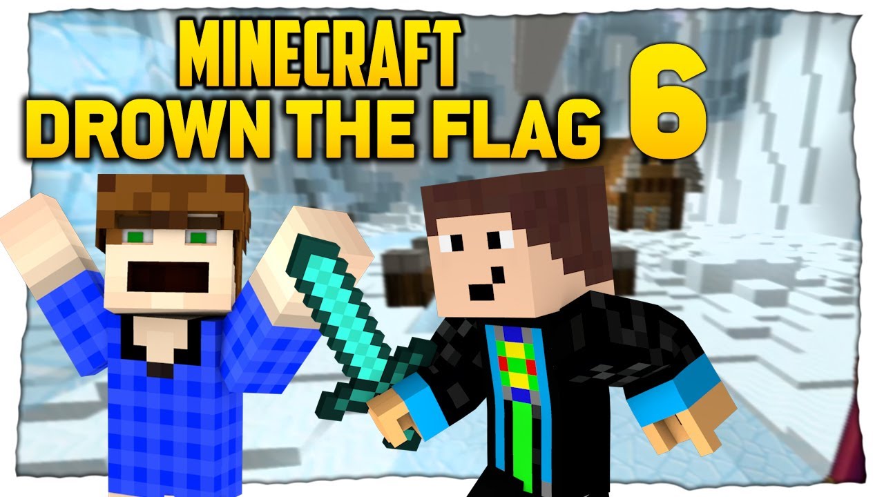 Minecraft DROWN THE FLAG 6 - Capture the Flag - Minecraft PvP Map l GommeHD