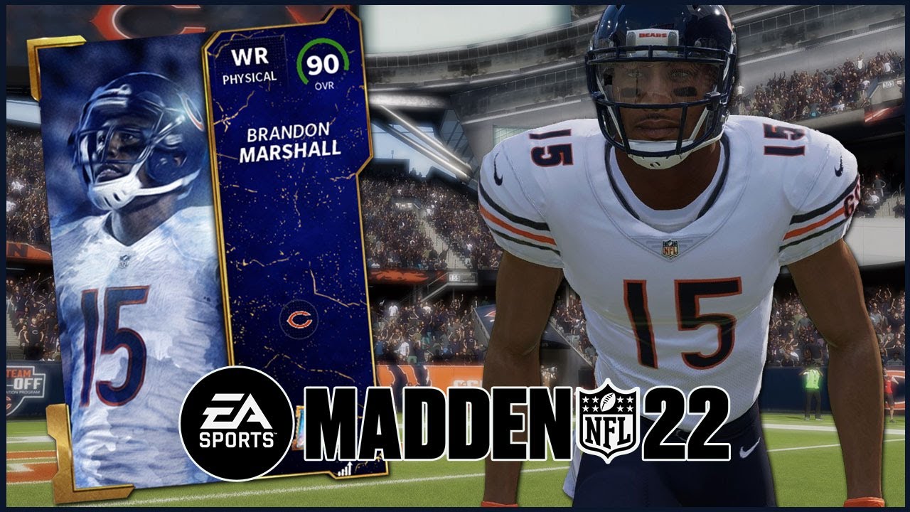 Legend Brandon Marshall Is The BEST Receiver In The Game! Madden 22 Gameplay