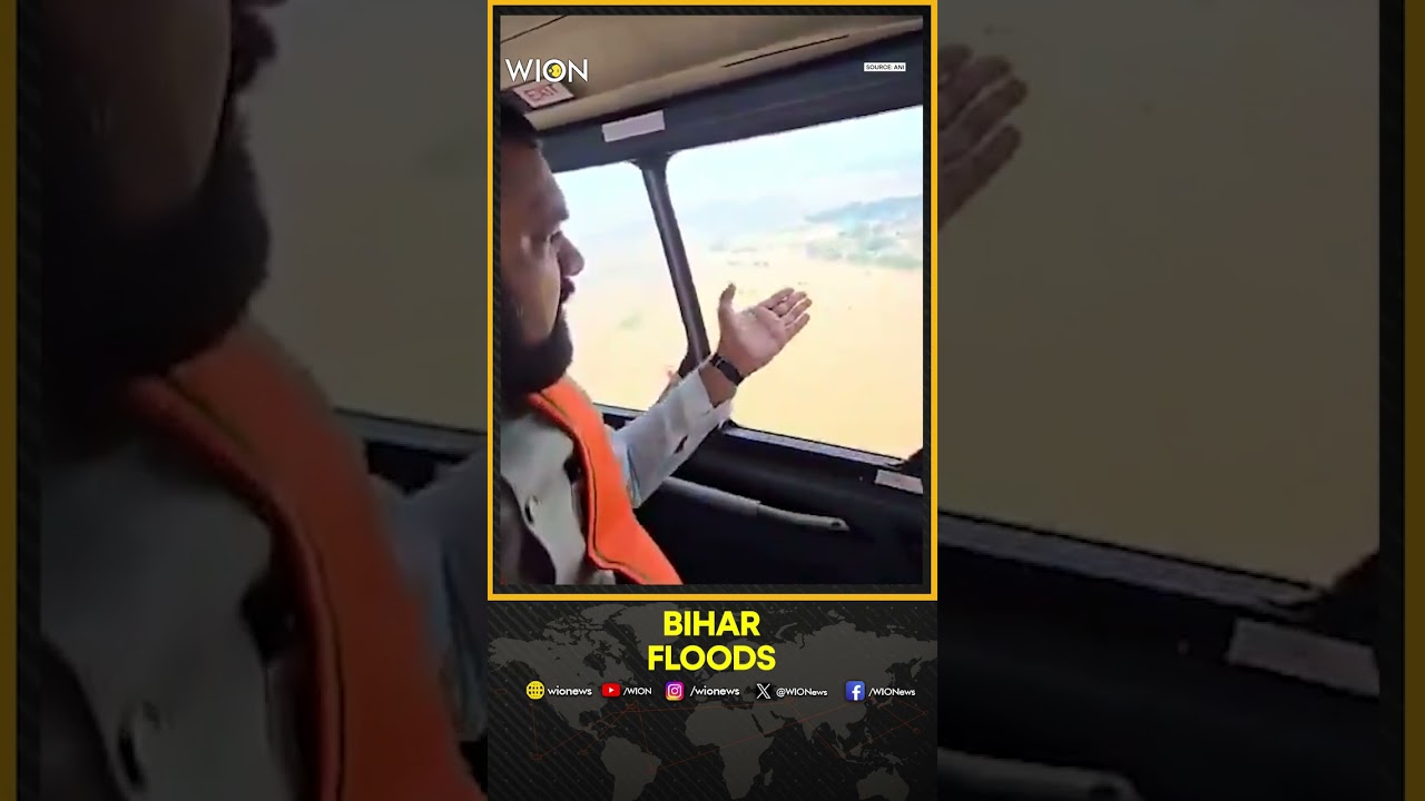 BIHAR FLOODS | CM Samrat Choudhary Conducts Aerial Survey, Reviews Rescue Operations