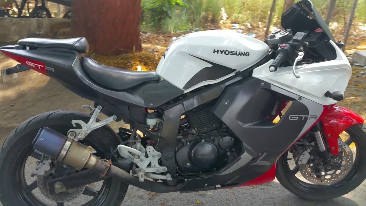 Hyosung gt250r exhaust |sc project replica sound| sc projet exhaust hyosung gt250r