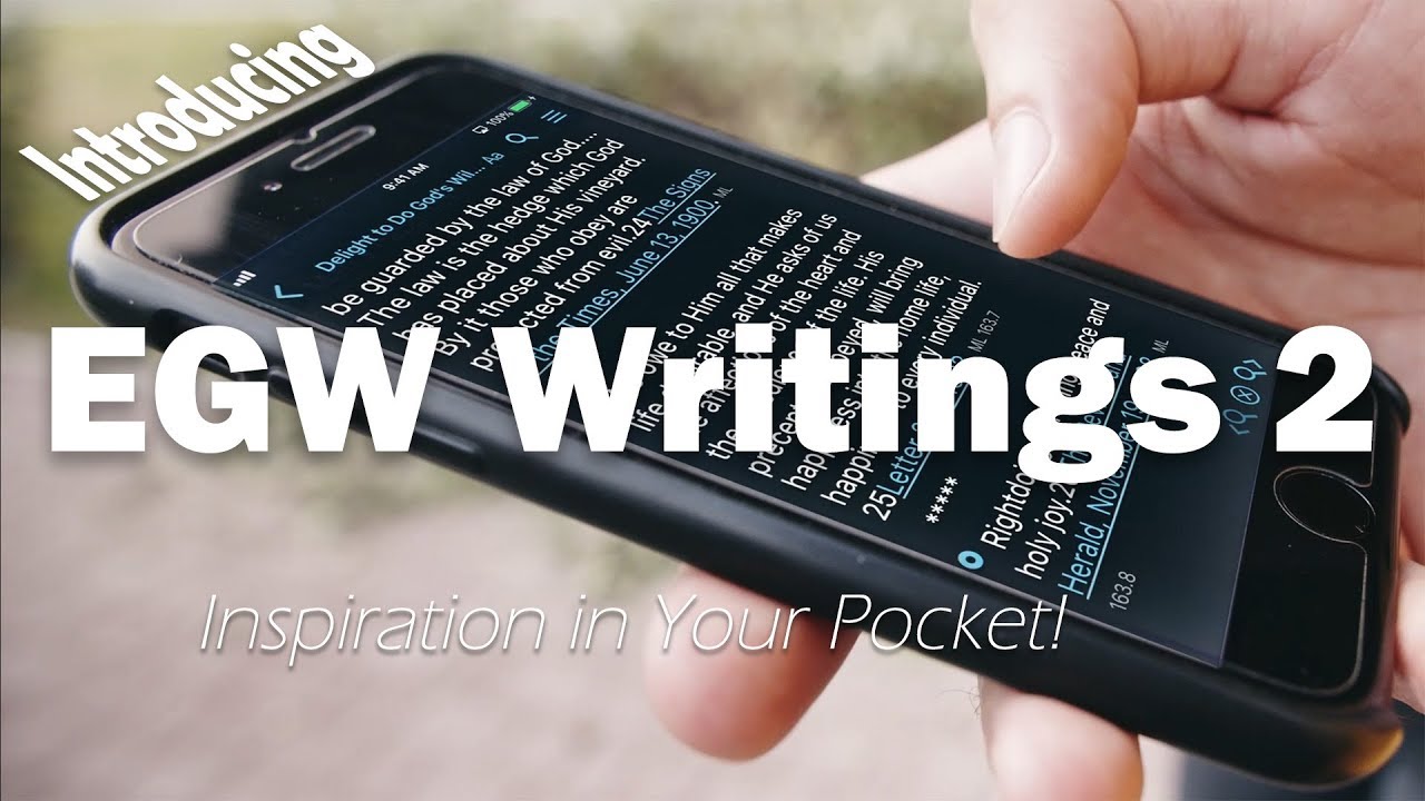 Introducing EGW Writings 2 -  Inspiration in your pocket!