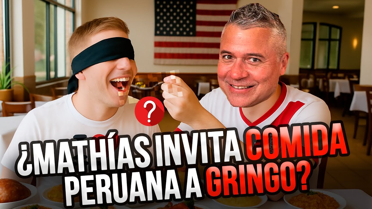 ¿MATHIAS INVITA COMIDA PERUANA A GRINGO EN USA? 🇵🇪🇺🇸