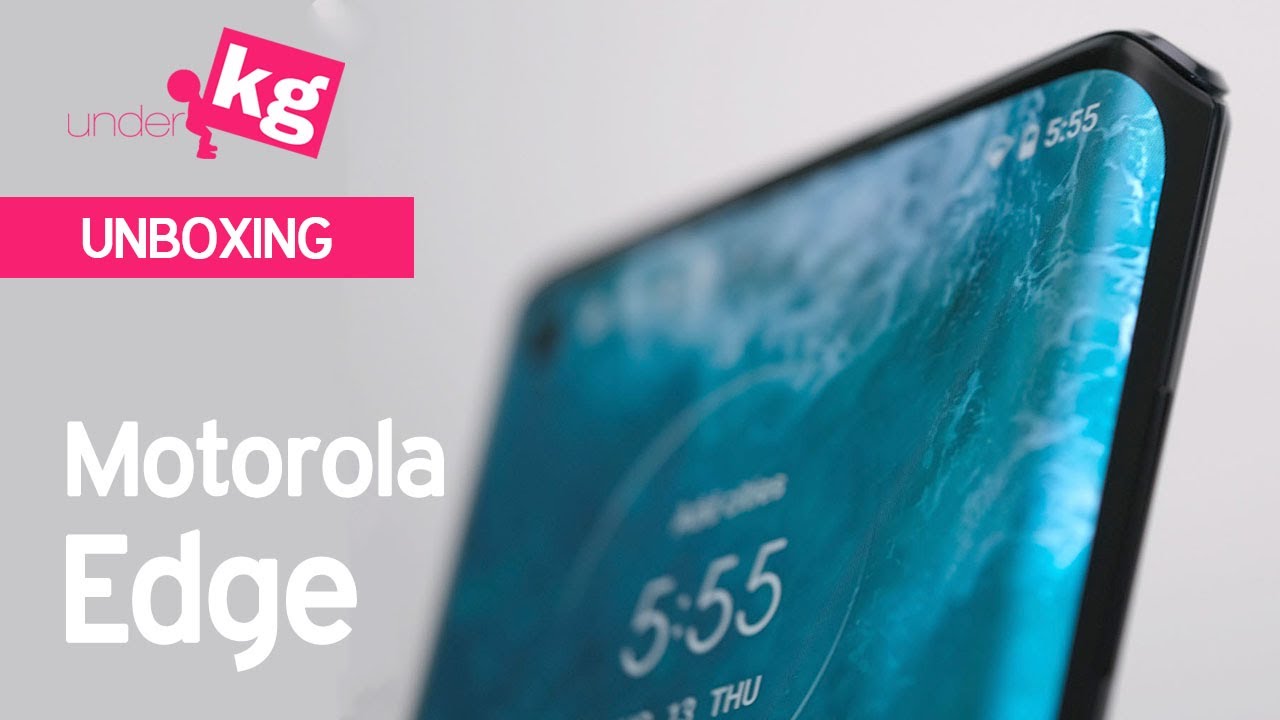 Motorola Edge Unboxing: Radical Waterfall Display!! [4K]