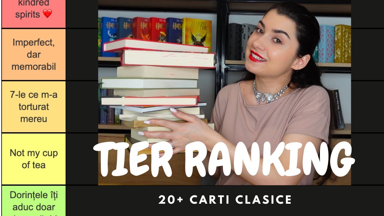 Tier Ranking toate cărțile clasice citite în 2022 📚