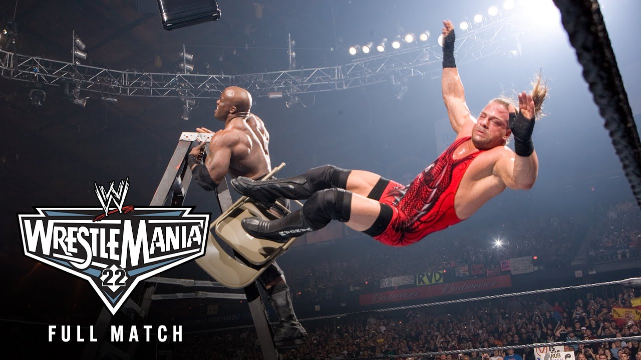 ПОЛНЫЙ МАТЧ: Money in the Bank Лестничный матч: WrestleMania 22