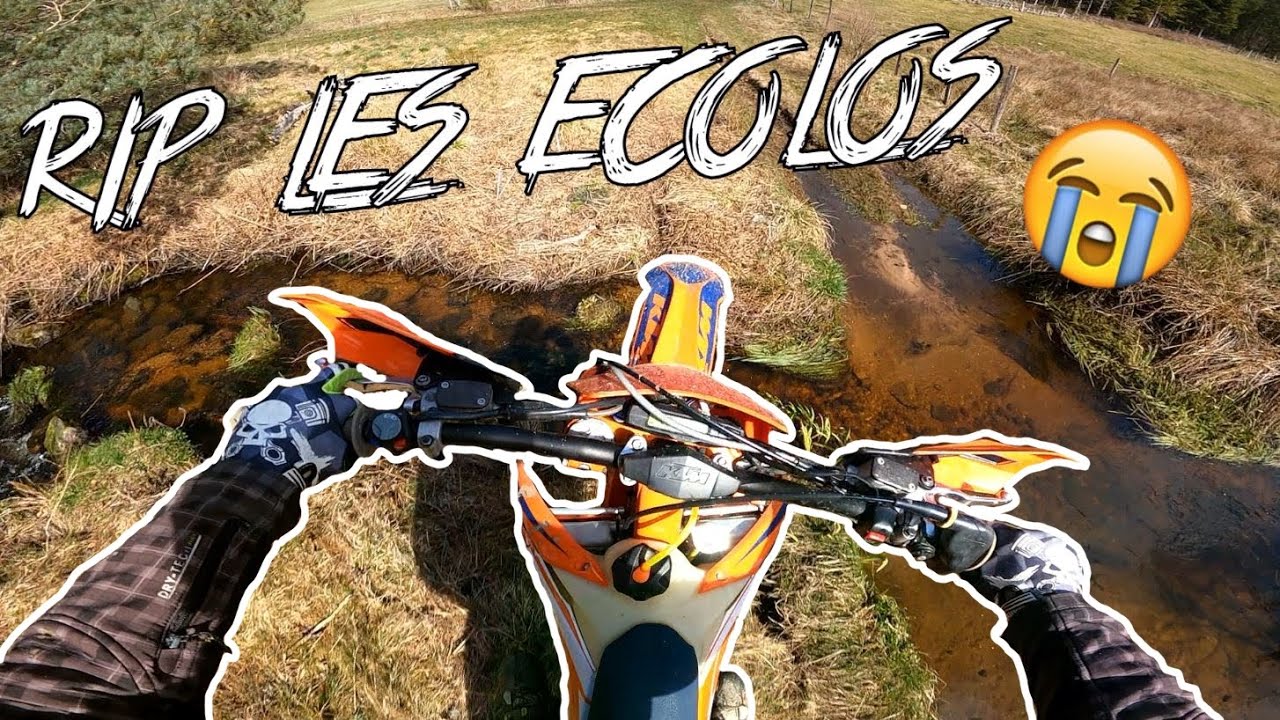 Ktm 250exc, exploration,  saut de rivi&egrave;re,  arsouille ! 🔥