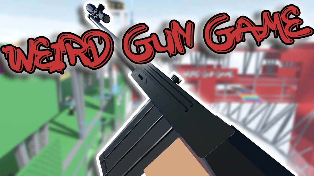В этой игре ROBLOX вы можете создавать ПРОКЛЯТОЕ оружие.. (Странная игра с оружием)