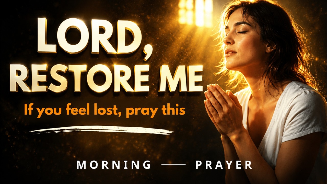 Restore My Heart Before I Drift Too Far | Morning Prayer