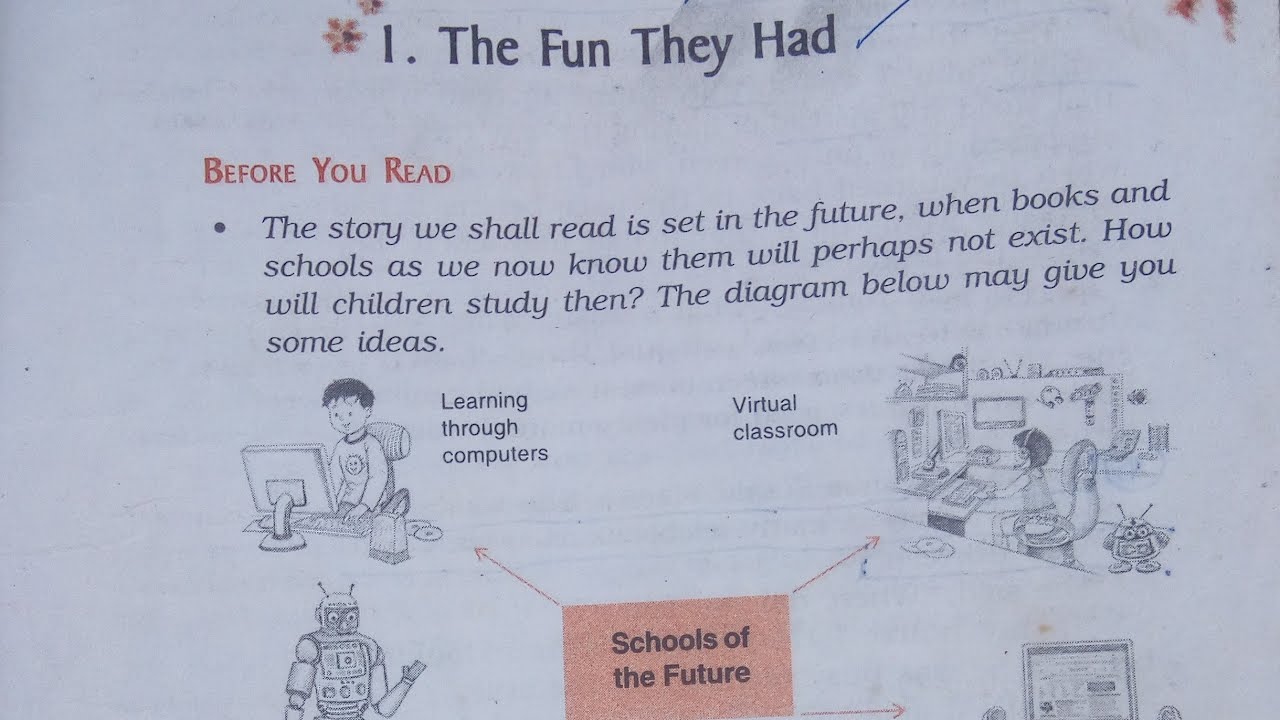 NCERT CBSE Class 9 English textbook chapter 1| The Fun They Had Assamese explanation|Beehive book|