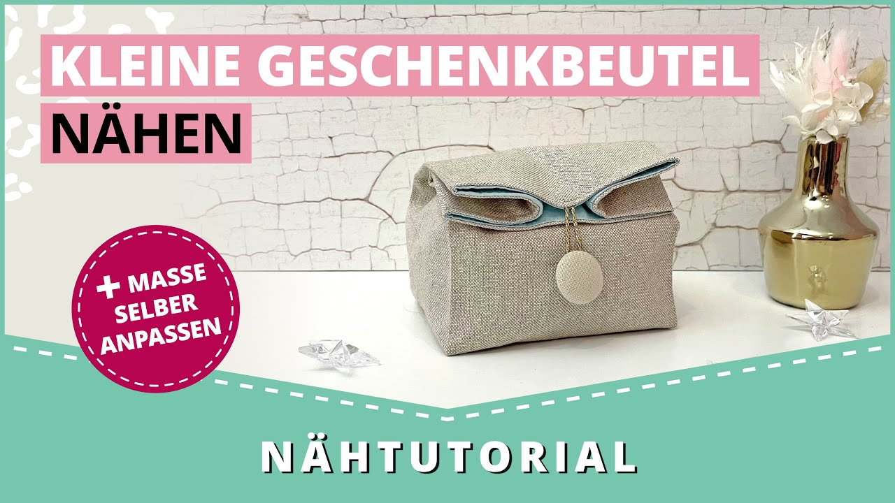 Geschenkbeutel nähen