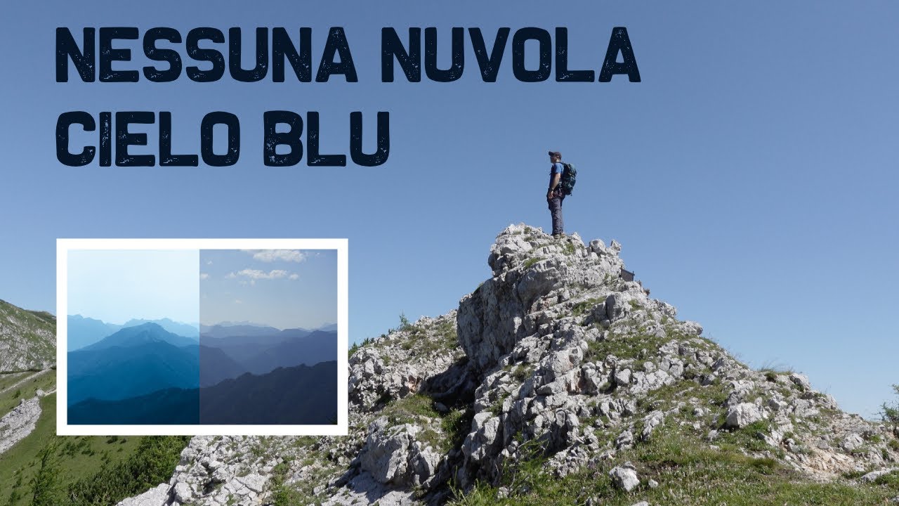 Pessima LUCE e CIELO terso: FOTOGRAFIA di MONTAGNA col SOLE a picco e senza NUVOLE