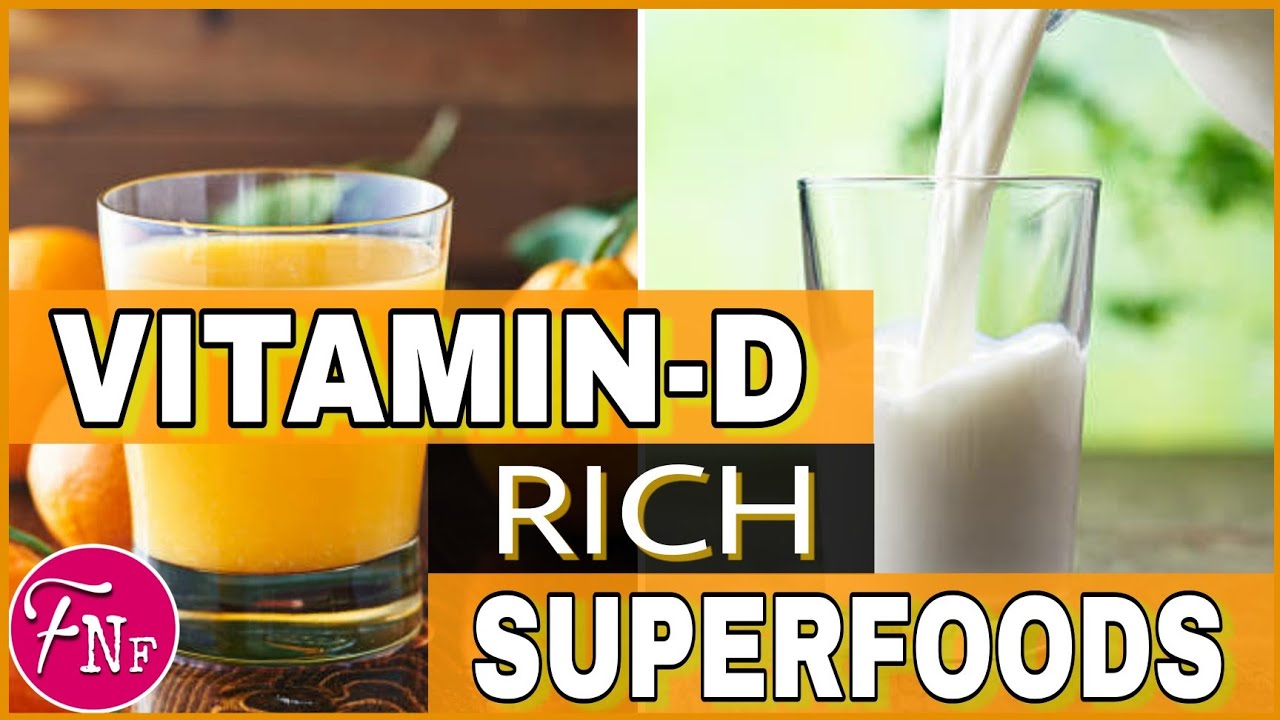 ✅ 6 Vitamin D Rich Superfoods || VITAMIN-D foods