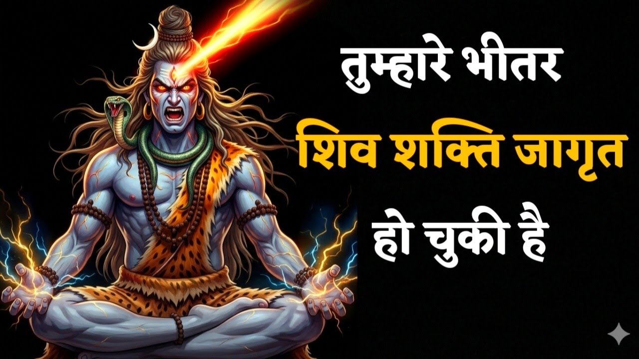 तुम्हारे भीतर शिव शक्ति जागृत हो चुकी है 🔱यह वीडियो महादेव की उस शक्ति का स्मरण कराता है,
