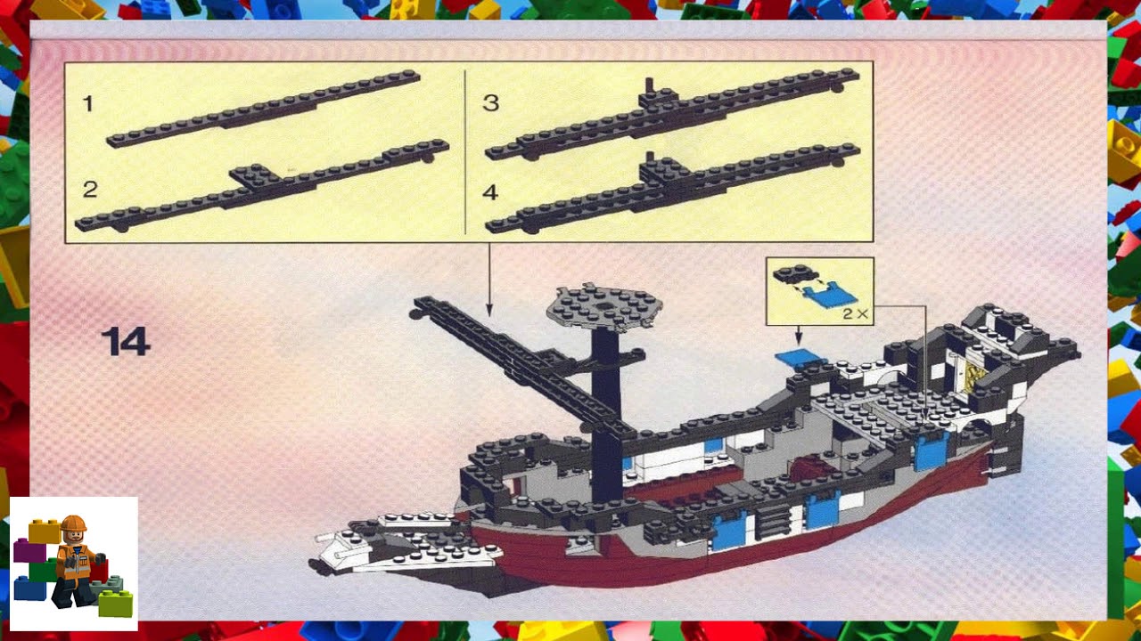 LEGO instructions - Pirates - 6271 - Imperial Flagship