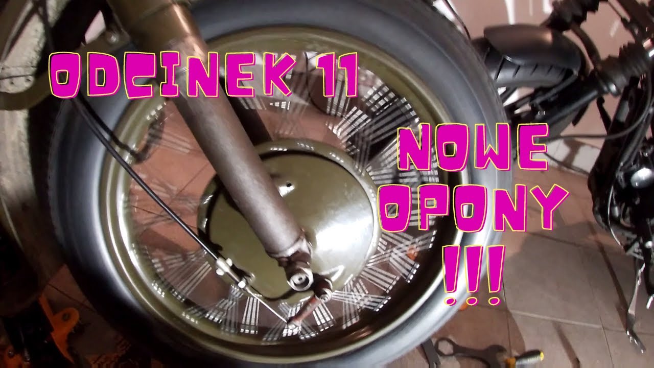 M72 Montujemy nowe opony , wymieniamy łożyska kół i inne :)  #11