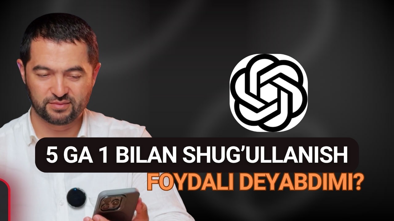 ChatGPT bilan savol - javob