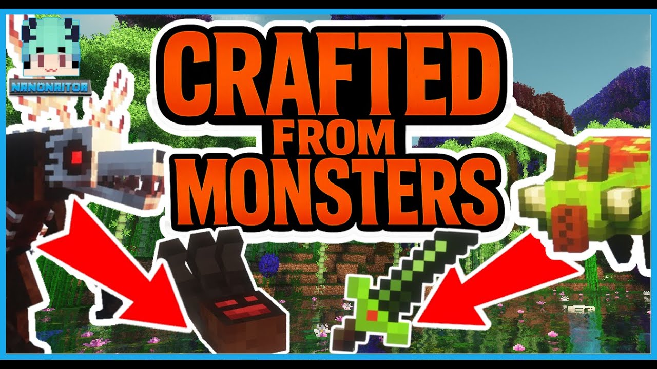 Лучшее оружие из частей монстров в RLCraft | Полный обзор и советы по крафту