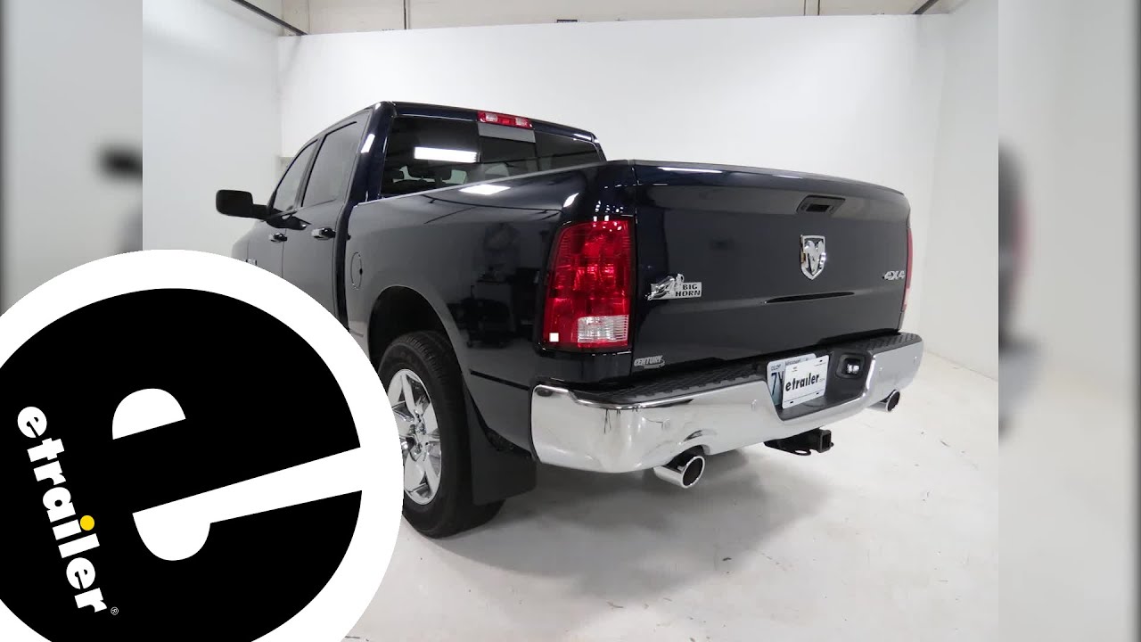 etrailer | How to Install the WeatherTech Mud Flaps on a 2016 Ram 1500