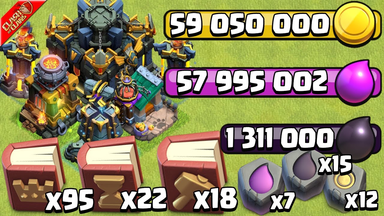 Maxing the March TH17 Update in Clash of Clans